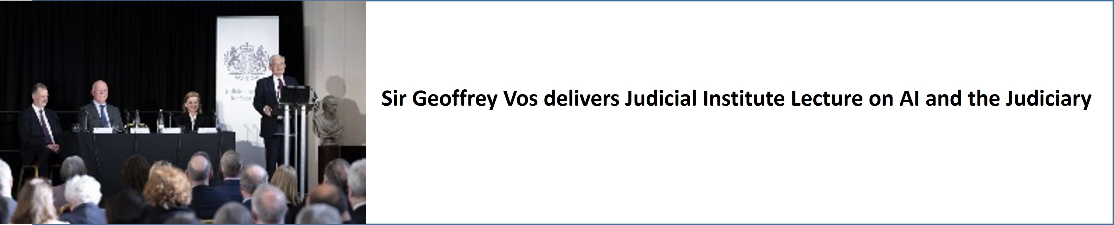 Judicial lecture Judicial lecture