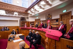 Swearing in Lady Elish Angiolini 26th Oct 2023-2 Wide shot of Lady Angiolini being sworn in